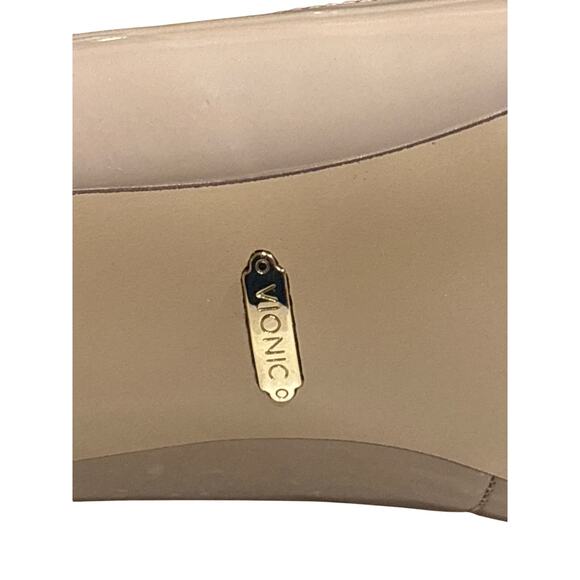 Vionic Mia Pump Heels Shoes Women's Size 8 Nude Block Heel Office Career Casual - Picture 11 of 12